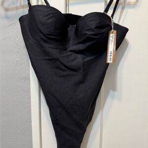 SKIMS Black Bodysuit